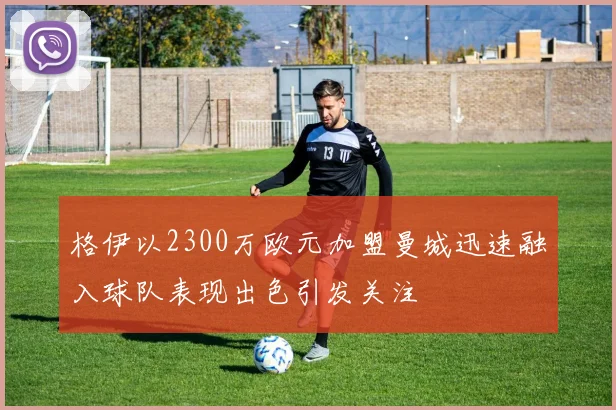 格伊以2300万欧元加盟曼城迅速融入球队表现出色引发关注